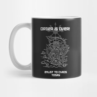 Enlist to Chaos Dark Mug